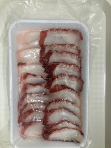 【送料無料】タコスライス 8g 20枚入り (生食用)