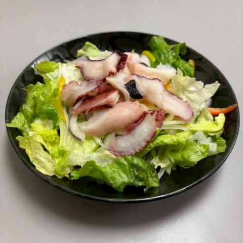 【送料無料】タコサラダカット 500ｇ(生食用)