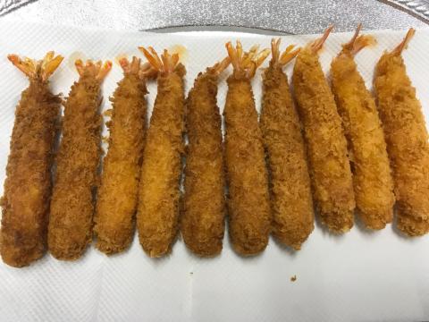 【送料無料】エビフライ バナメイ 40g