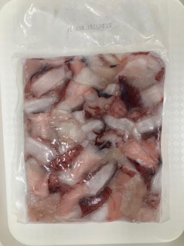 【送料無料】タコサラダカット 500ｇ(生食用)
