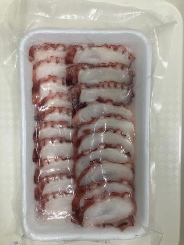 【送料無料】タコスライス 7g 20枚入り (生食用)