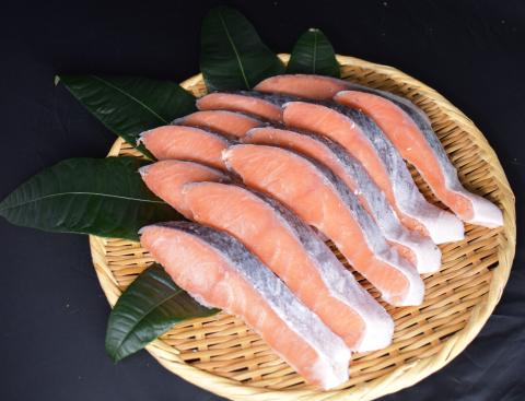 【送料無料】定塩甘口銀鮭フィレ 6～7枚 現地加工(ワンフローズン)
