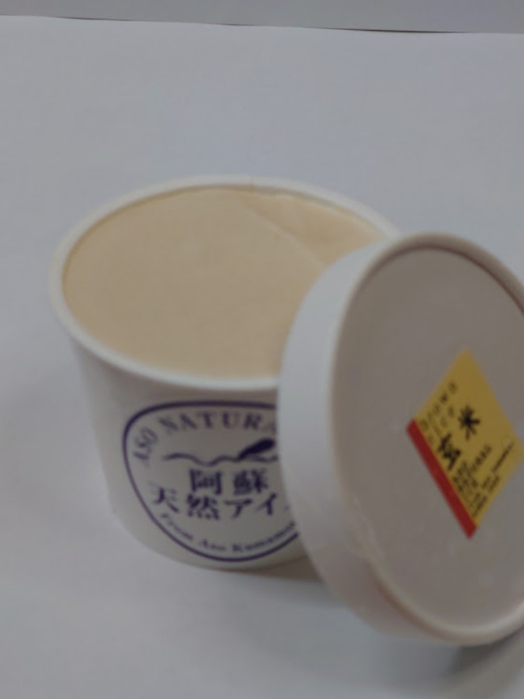 国産ジャージー牛乳100％使用　玄米アイス　120ｍｌ