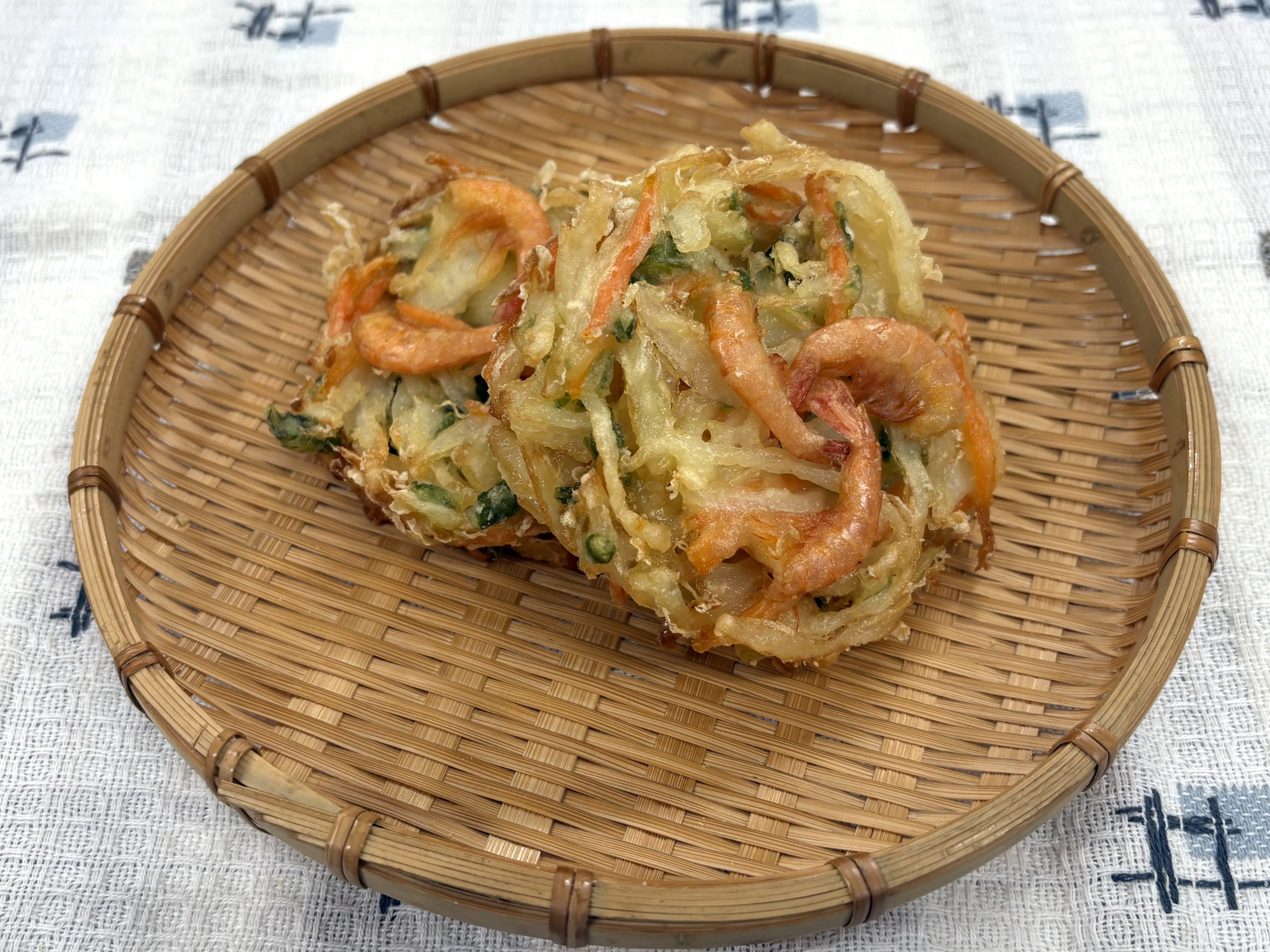 エビのせ野菜かき揚げ100g