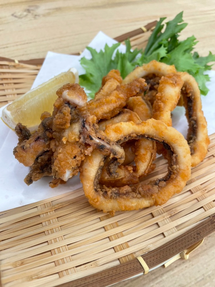 【不定貫】やわらかイカ唐揚げ　1ｋｇパック