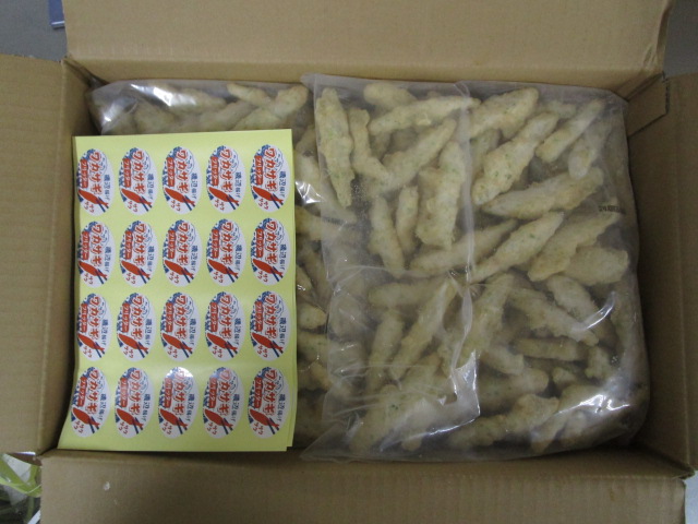 【不定貫】カナダ産ワカサギフリッター　1ｋｇ