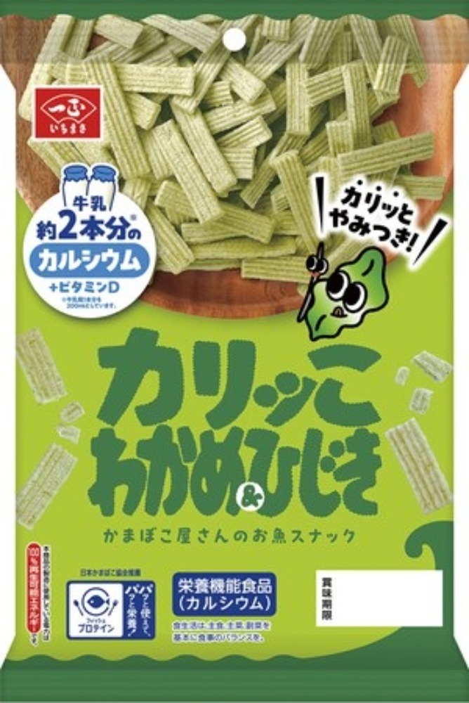 カリッこわかめ＆ひじき　58g