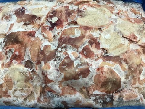 【送料無料】九州産　豚舌根　10kg/個40ｇ〜50g