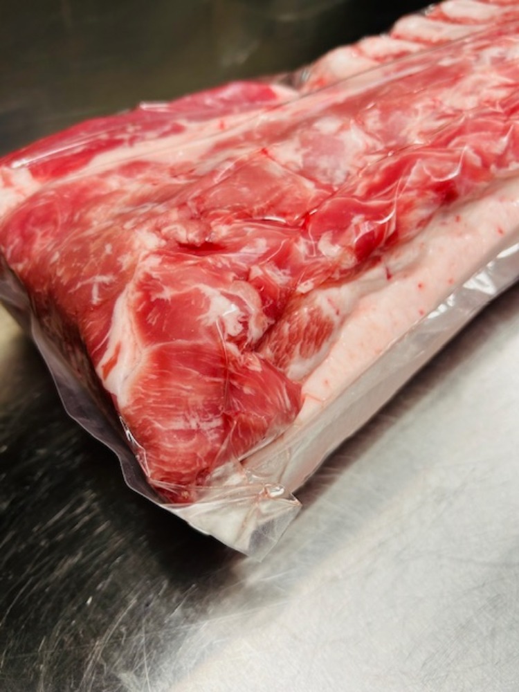 【不定貫】国産黒豚　プレミアムきんかバニラ豚　ロース　ブロック