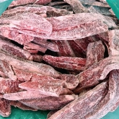 柔らか牛ハラミ　カット（約1ｃｍスライス）　1ｋｇ