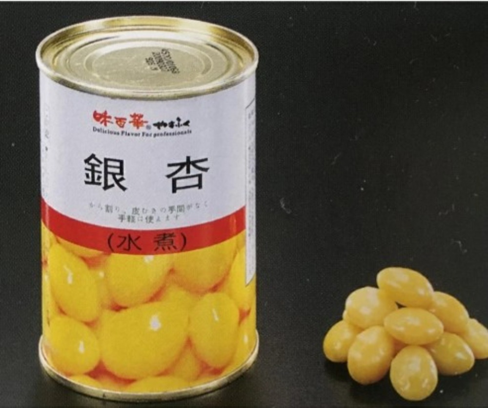 銀杏水煮　7号缶　固形量180ｇ