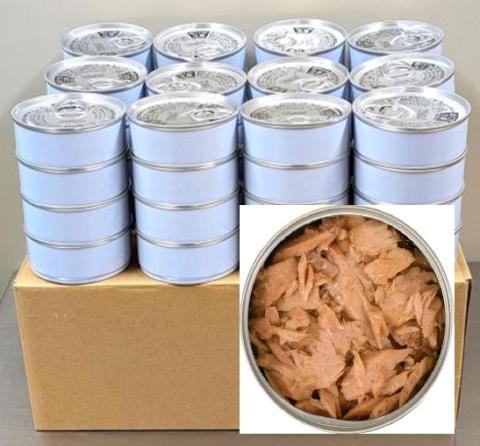 【送料無料】一本釣りカツオのフレーク缶詰　90g（内容量）