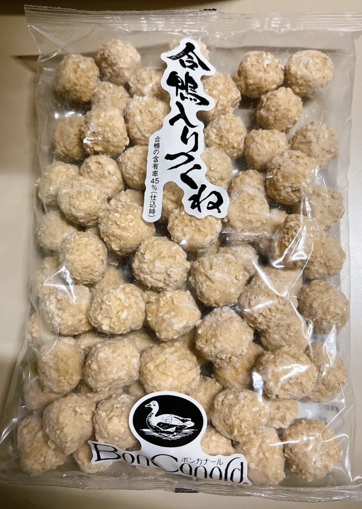 合鴨入りつくね　国内製造