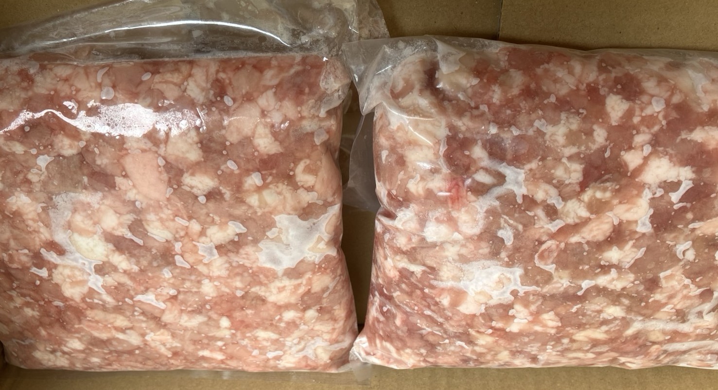 タイ産　合鴨モモ肉のミンチ材