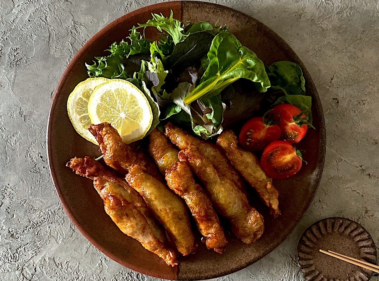 パリッとジューシー　鶏皮ぎょうざ25ｇ 20個入り