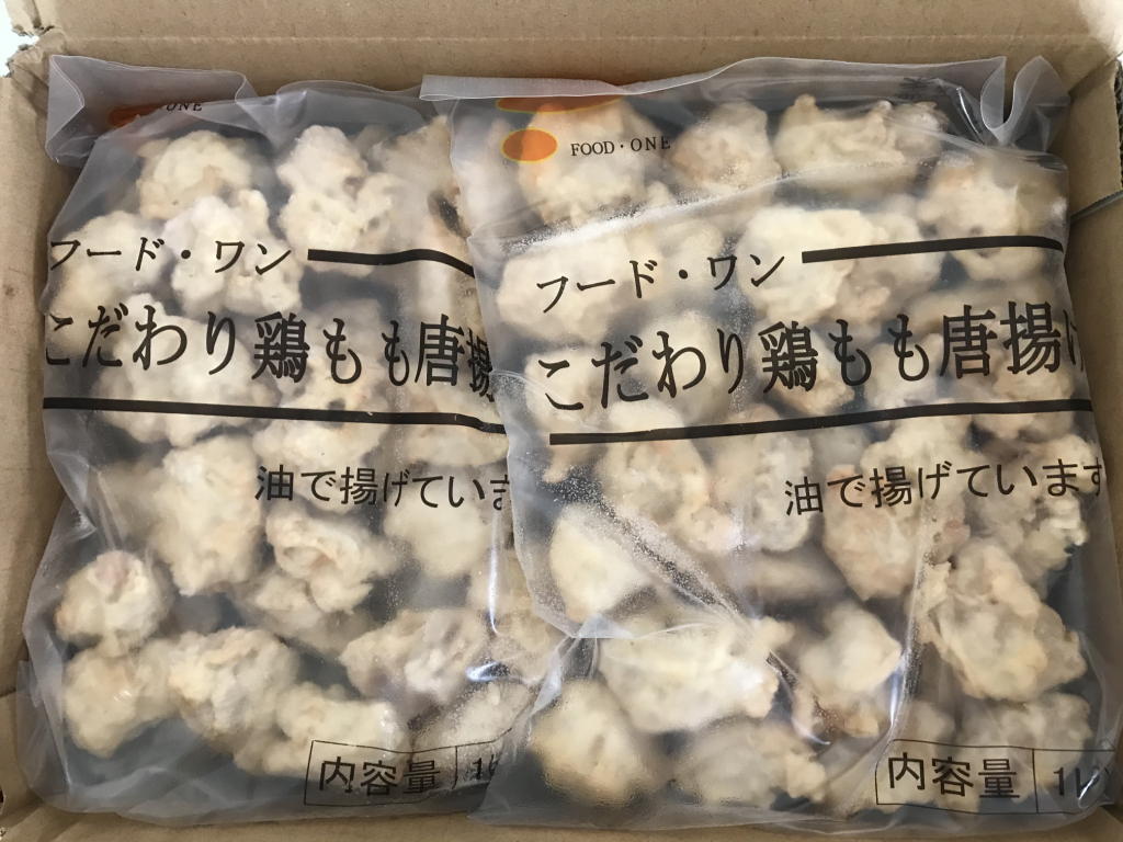 こだわり鶏もも唐揚げ　1kgパック