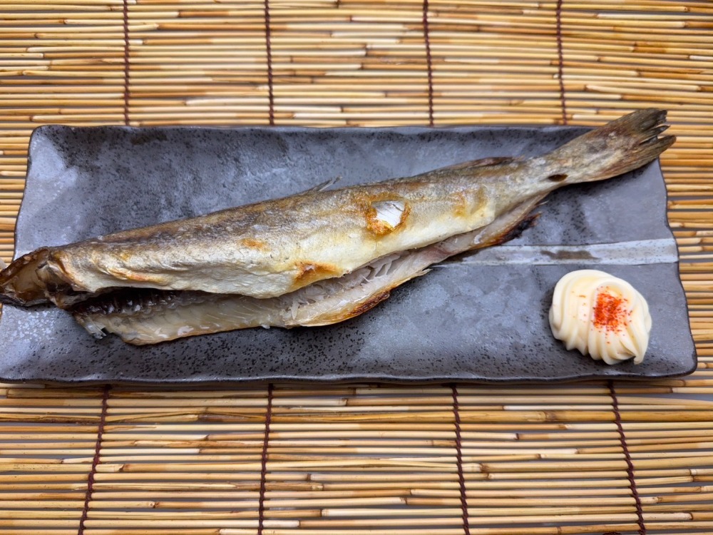 北海道産　氷下魚（コマイ）一夜干し　約20~25本/5kg