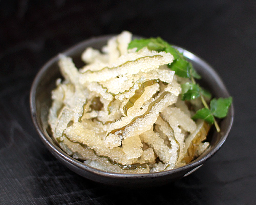 味付子持昆布　細切　400g