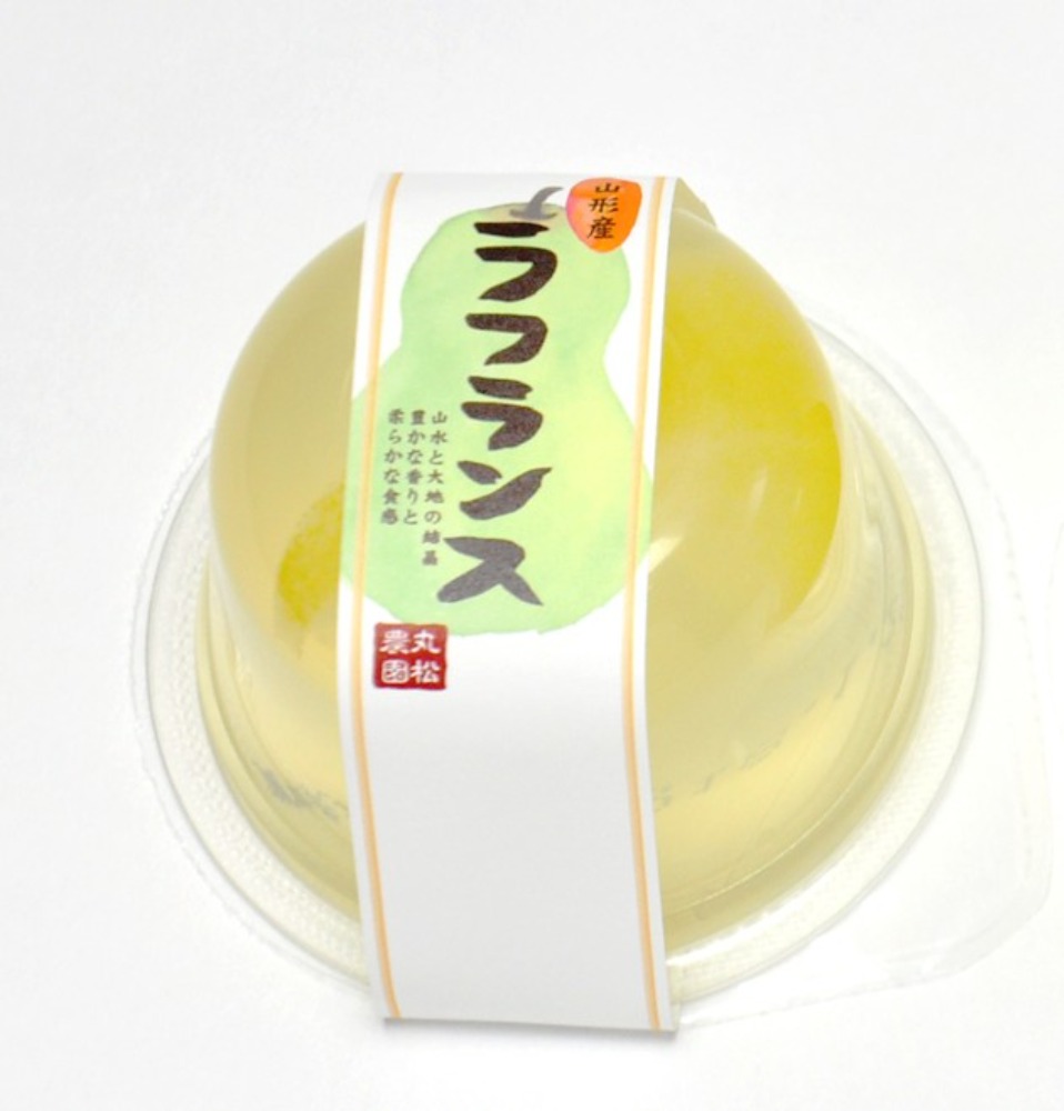 山形のフルーツゼリー／ラフランスゼリー（果肉入り）110ｇ