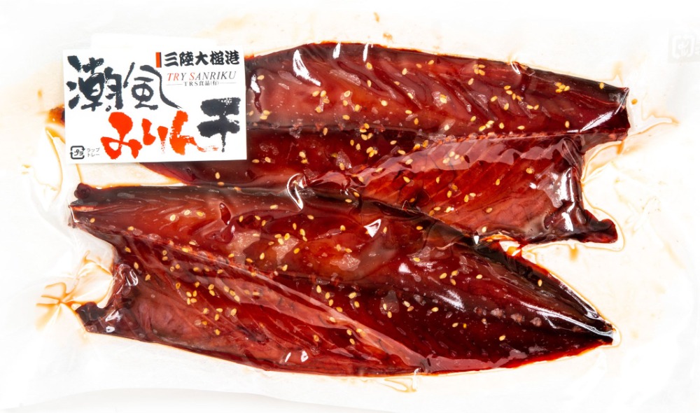 三陸産　さば半身ミリン干し　約330ｇ（2枚入り）