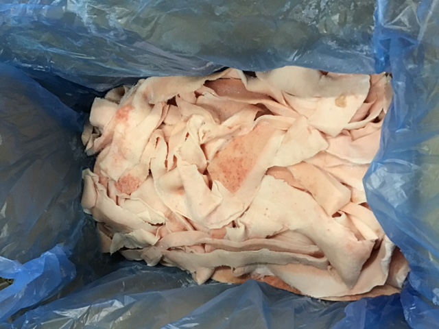 国産豚背脂　B脂